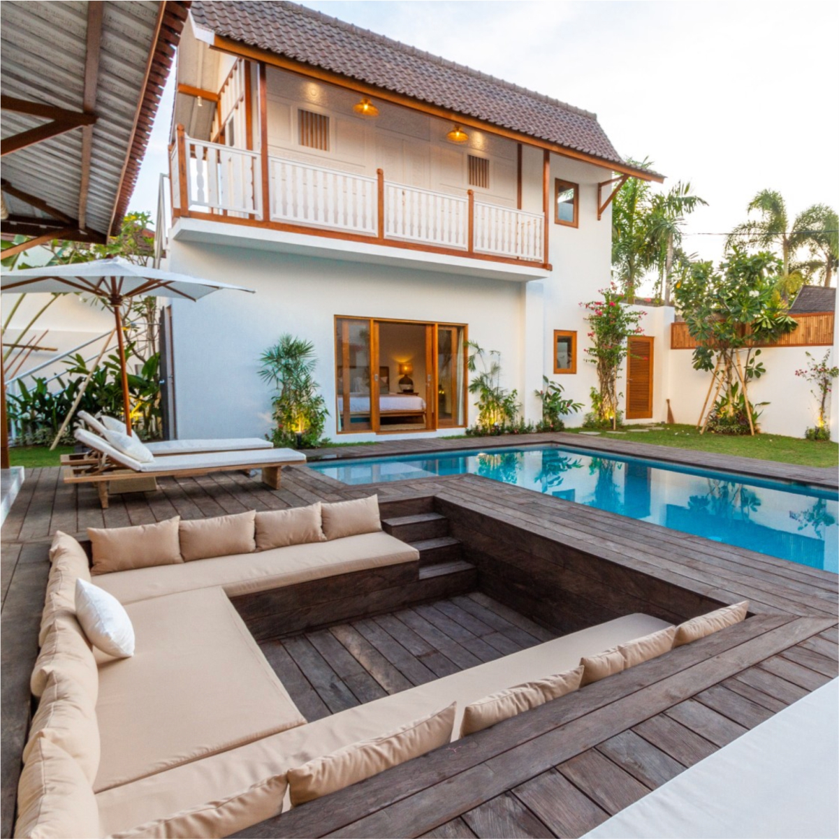 Aerial property view